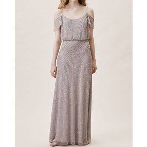 BHLDN Anthropology Troye Dress Lilac